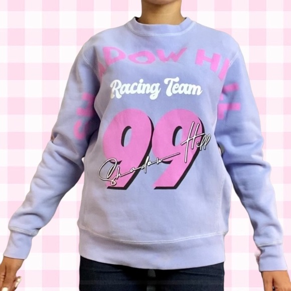 Shadow Hill Racing Crewneck Sweatshirt Grape XS - Picture 5 of 9